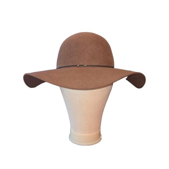 Scala Collezione Brown 100% Wool Floppy 4\